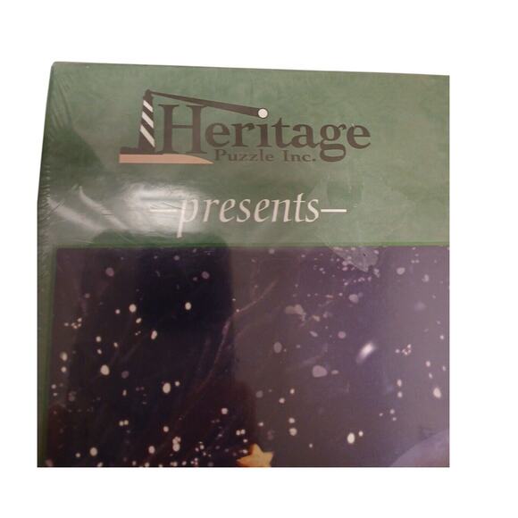 Heritage Santa Express 1000 Pc Puzzle Holiday 30x24 Sealed Train Gifts Christmas - Picture 7 of 11